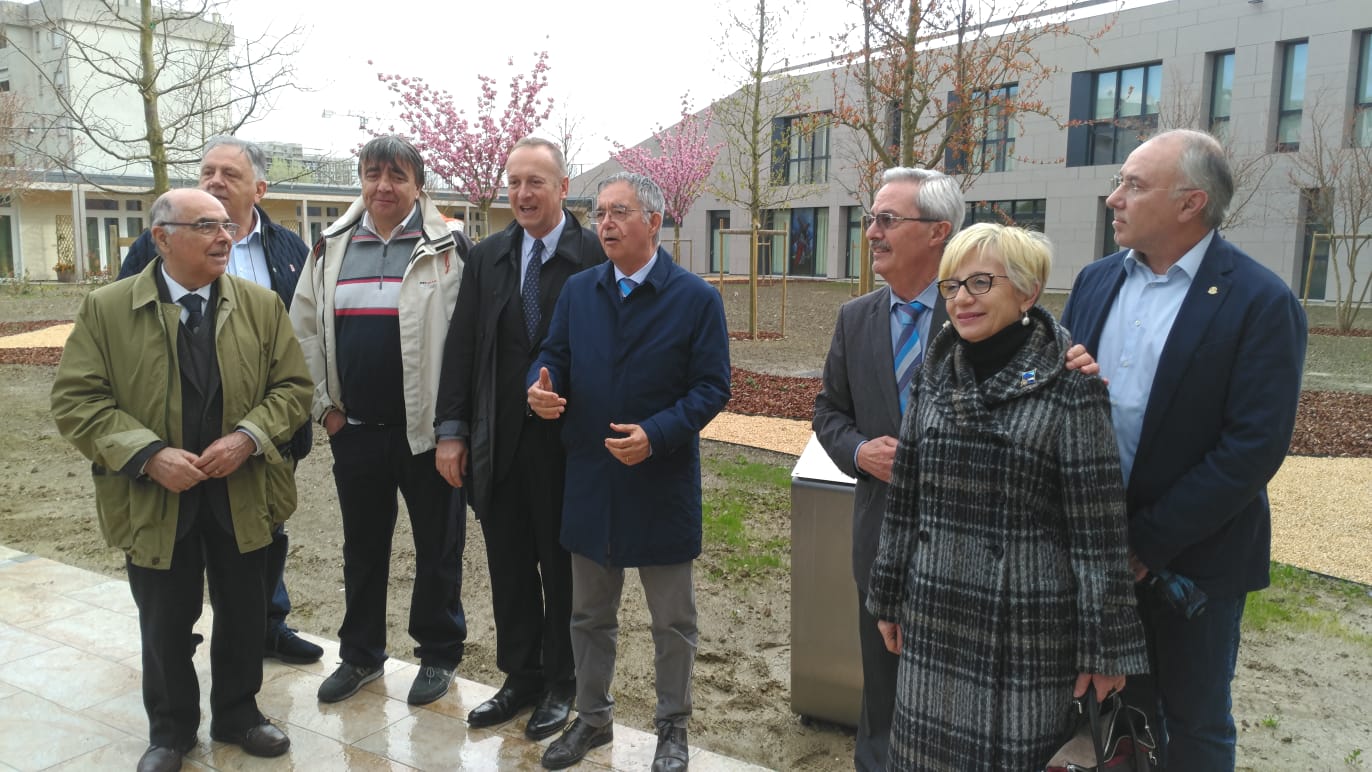 La Casa del Sollievo presenta il suo parco – Intitolata al Distretto Rotary 2072, ai sette club dell’area Estense e al Garden Club Estense