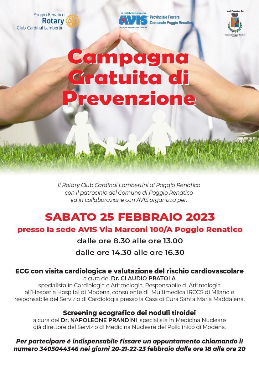 RotaryDay 25 febbraio – Ecg e Tiroide